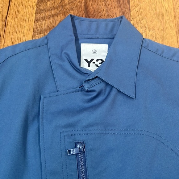 NWT Adidas Y-3 Men’s Work Shirt Size M - Picture 2 of 9